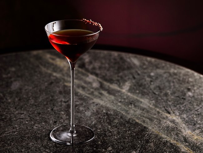 Bartender's Signature Cocktails | Akane Manhattan